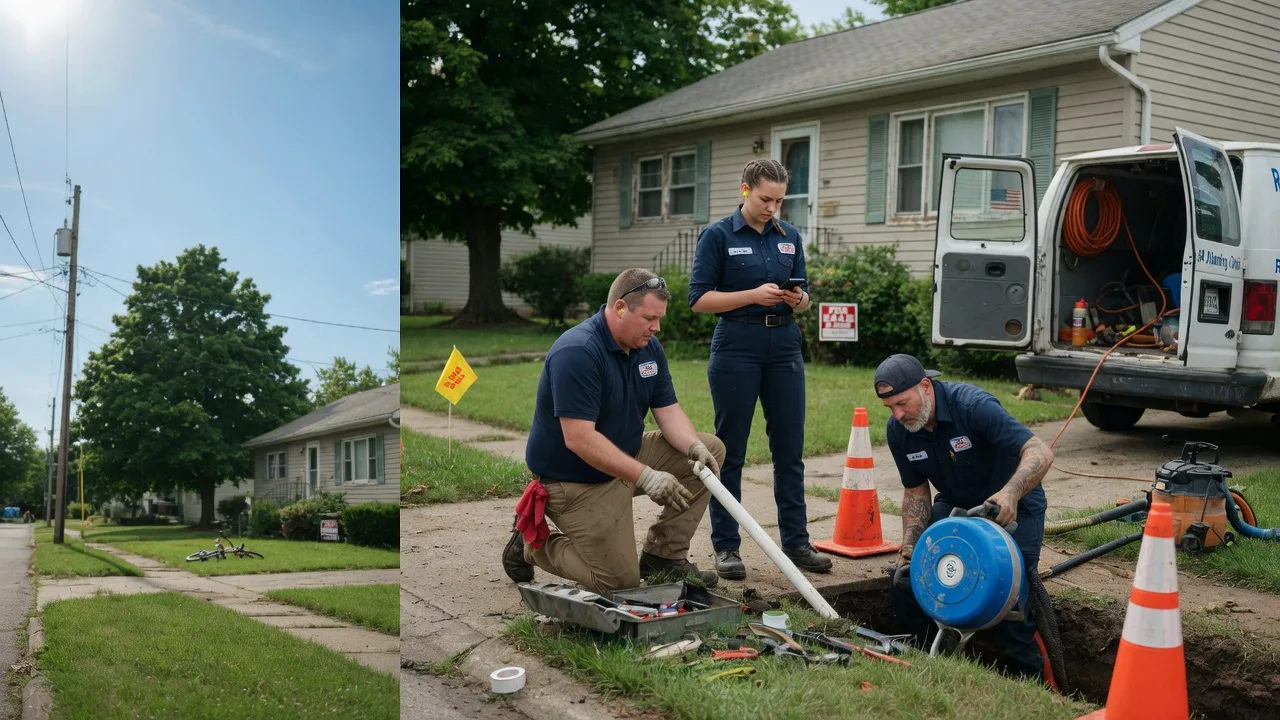 Sewer Line Repair in New London, WI near me